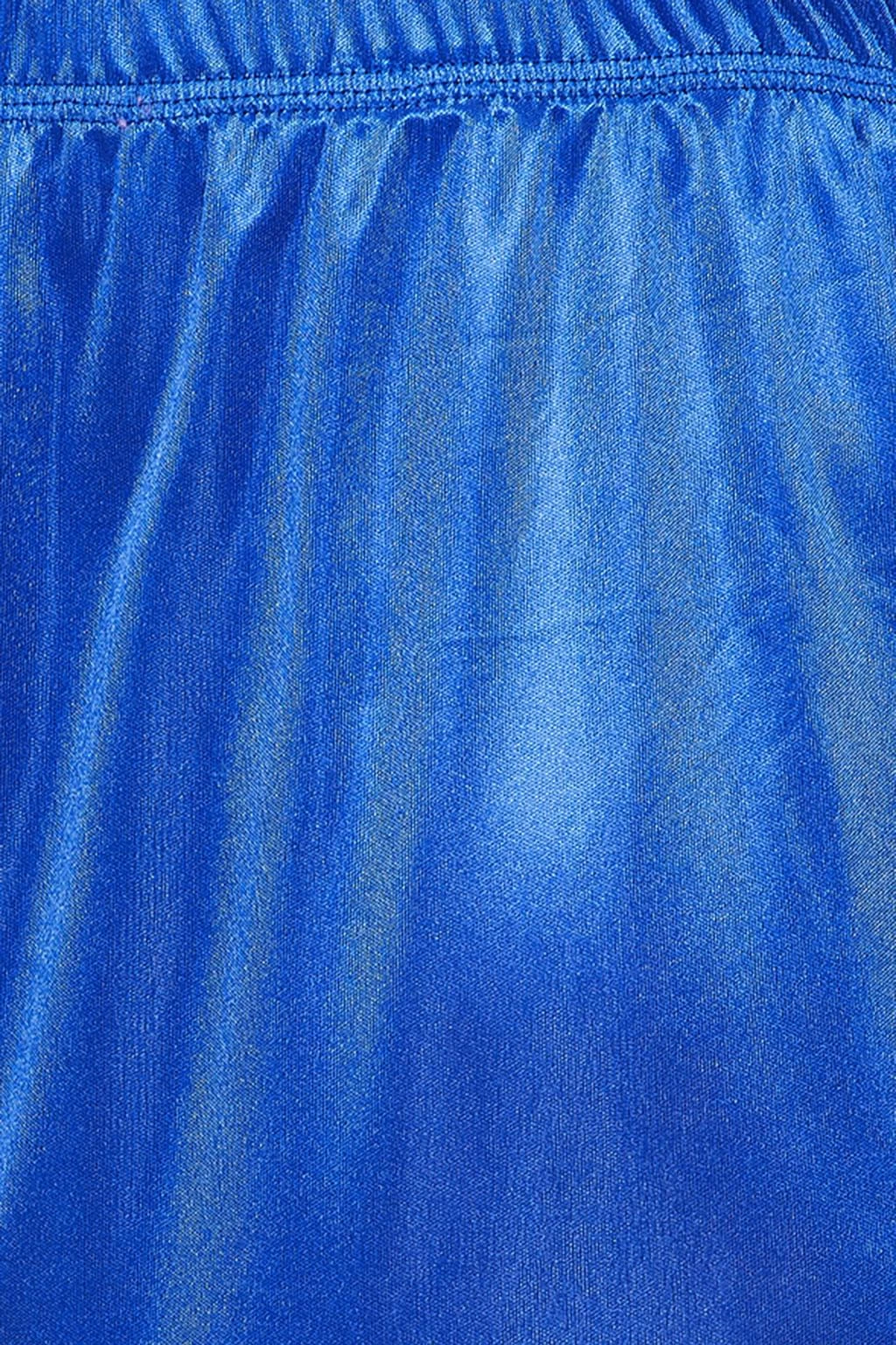 4 Pcs Satin Nightwear In Blue - Image 19