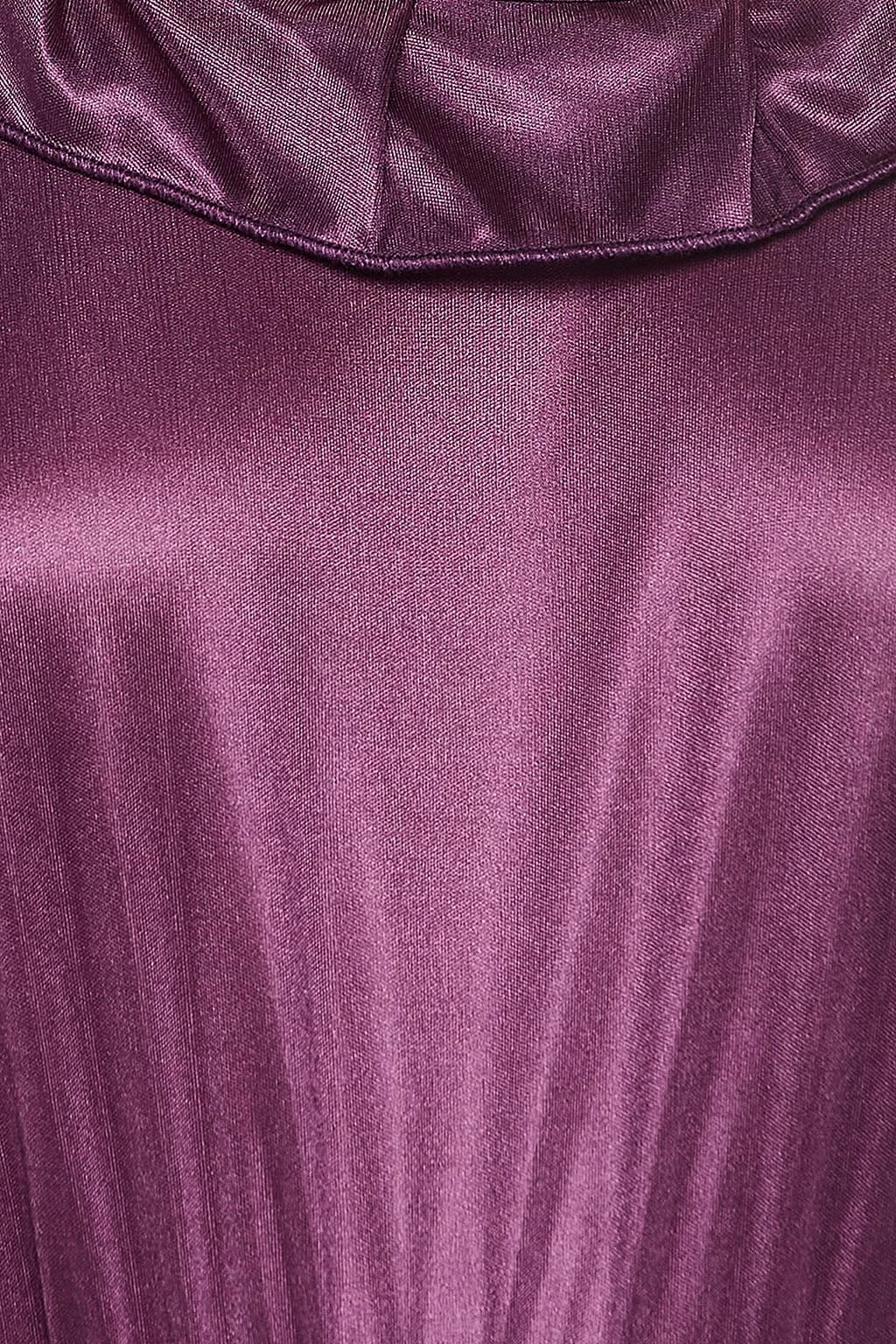 8 Pc Satin Nightwear Set - Navy - Image 10