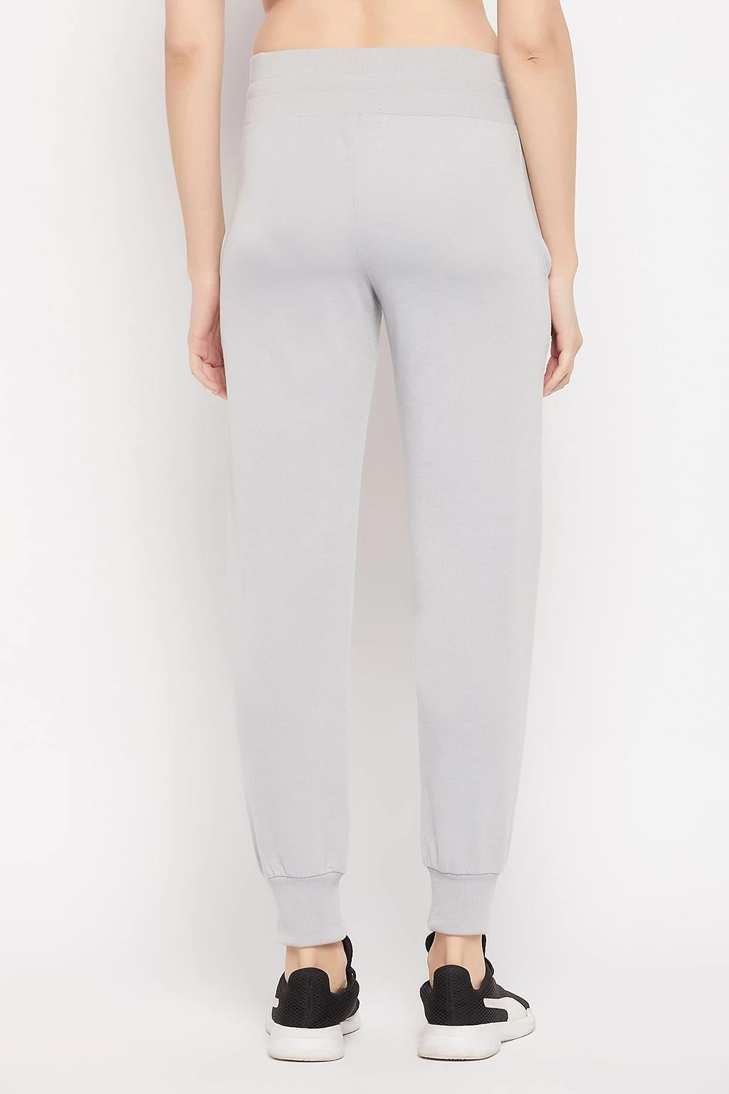 Comfort Fit Active Joggers In Dark Grey With Side Pockets - Image 5