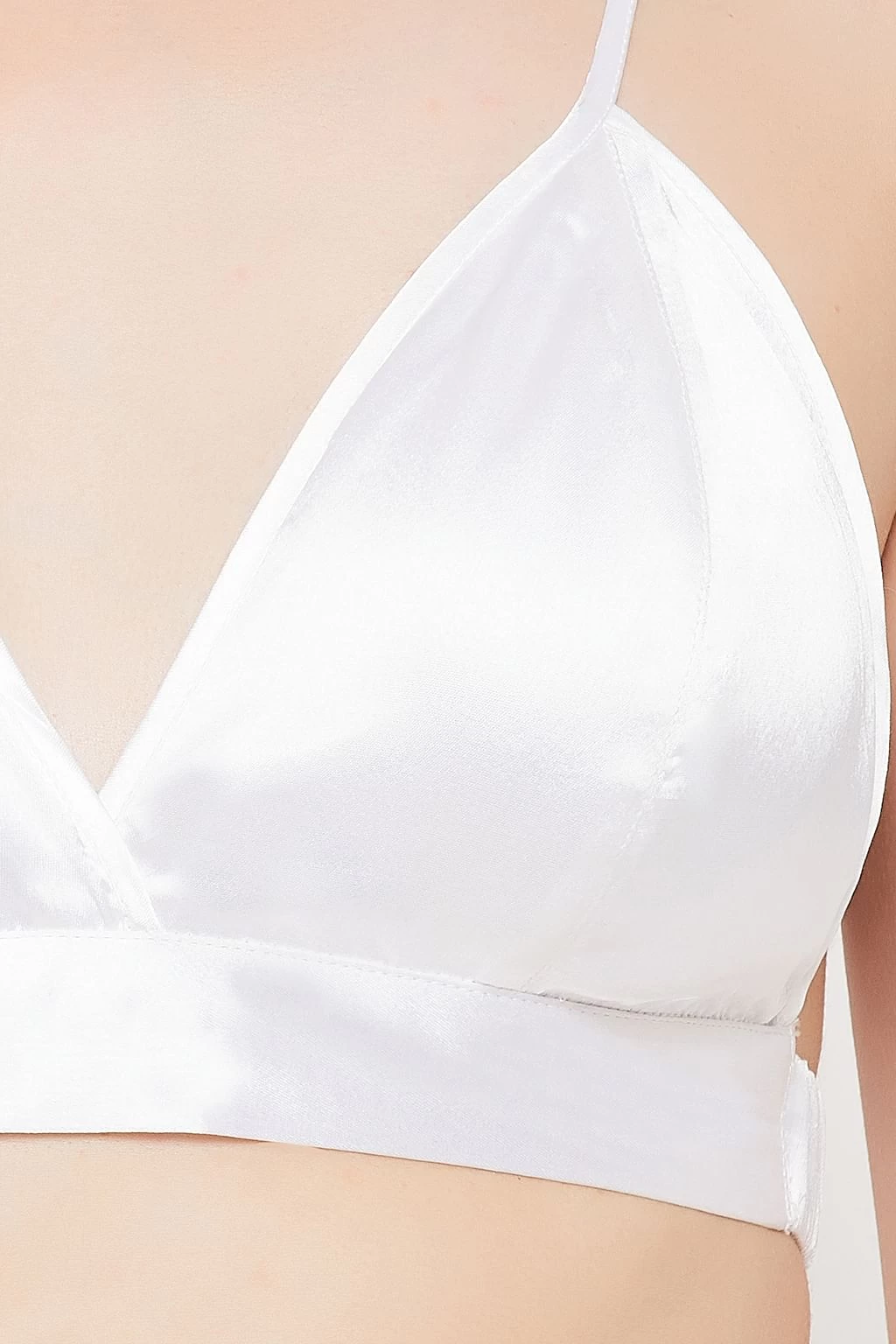 Cactus & Emoji Print 3 Piece Nightwear Set In White - Satin - Image 7