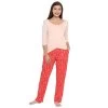 Cotton Rich Top & Printed Pyjama
