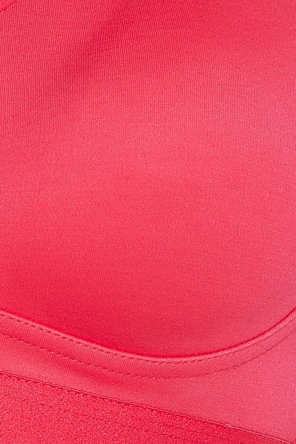 Non-Padded Non-Wired Full Figure Spacer Cup T-shirt Bra In Hot Pink - Cotton Rich - Image 5