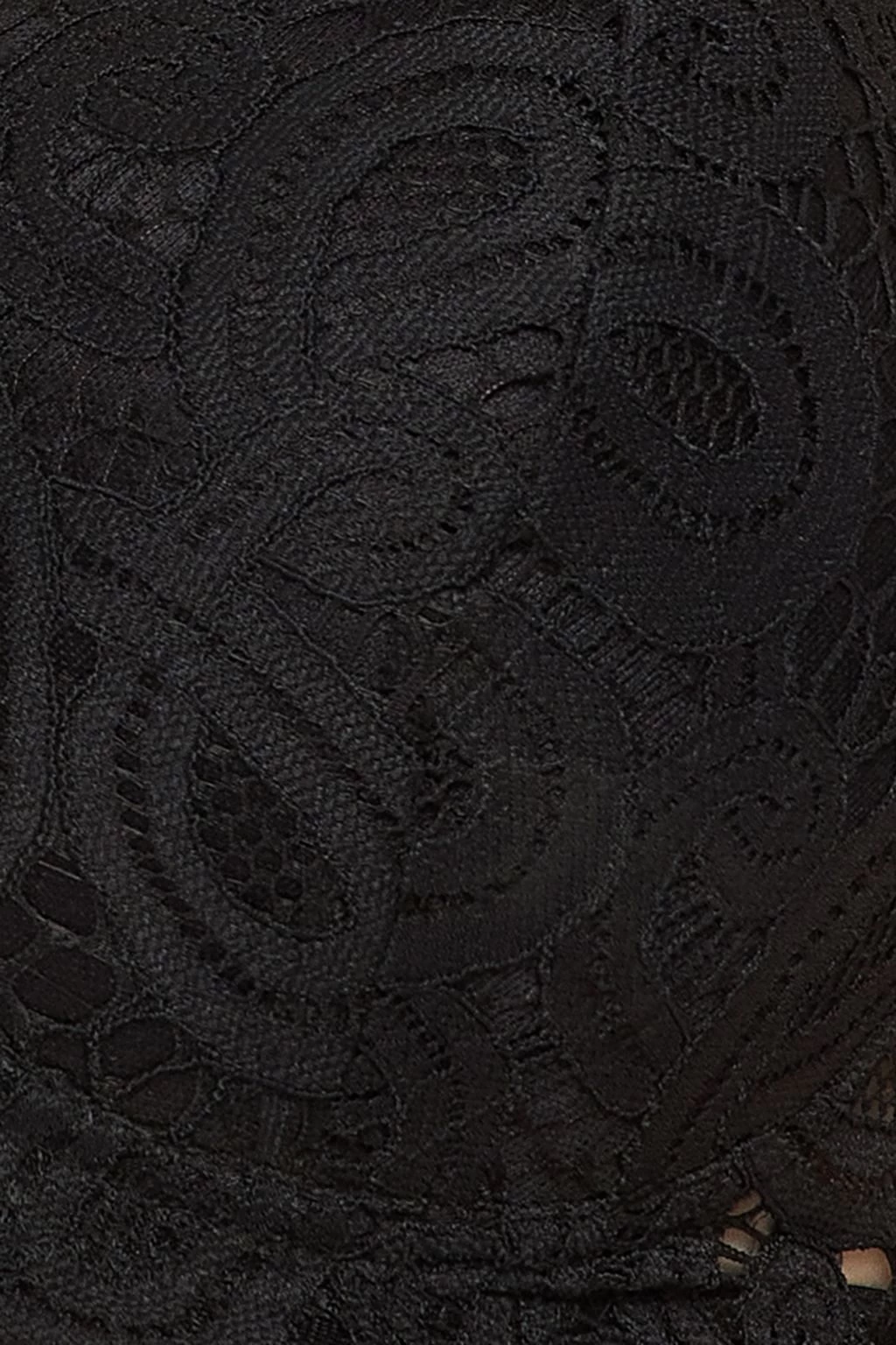 Padded Non-Wired Full Cup Multiway Bra In Black - Lace - Image 6