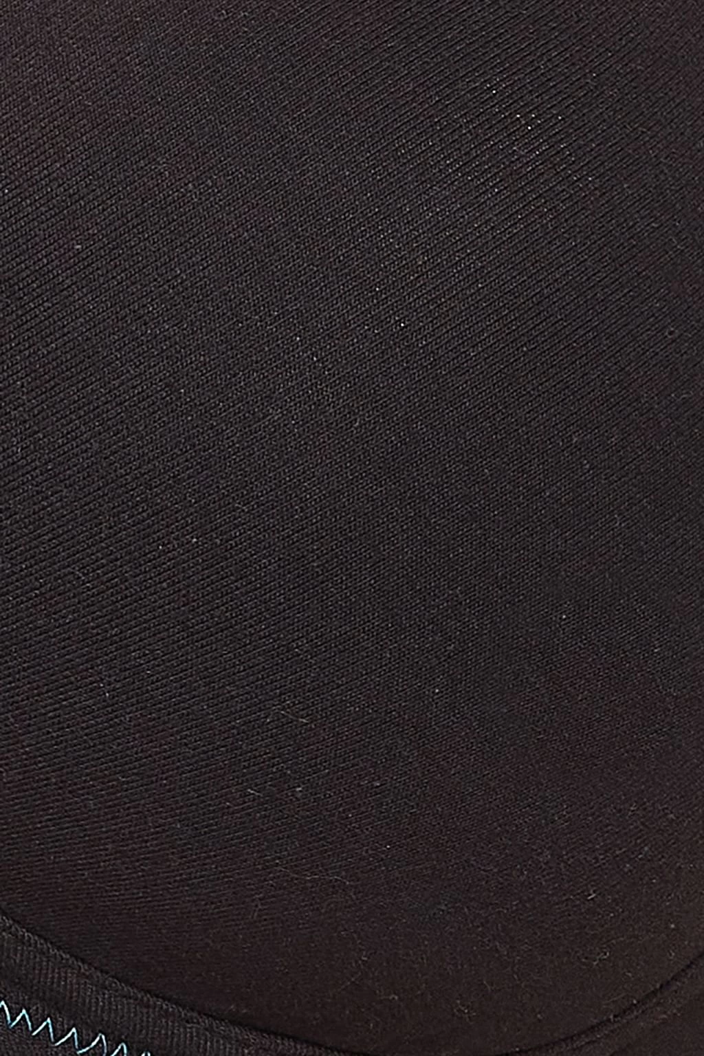 Padded Non-Wired Full Cup Multiway T-shirt Bra In Black - Cotton - Image 5