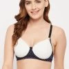 Padded Non-Wired Full Cup T-shirt Bra In White