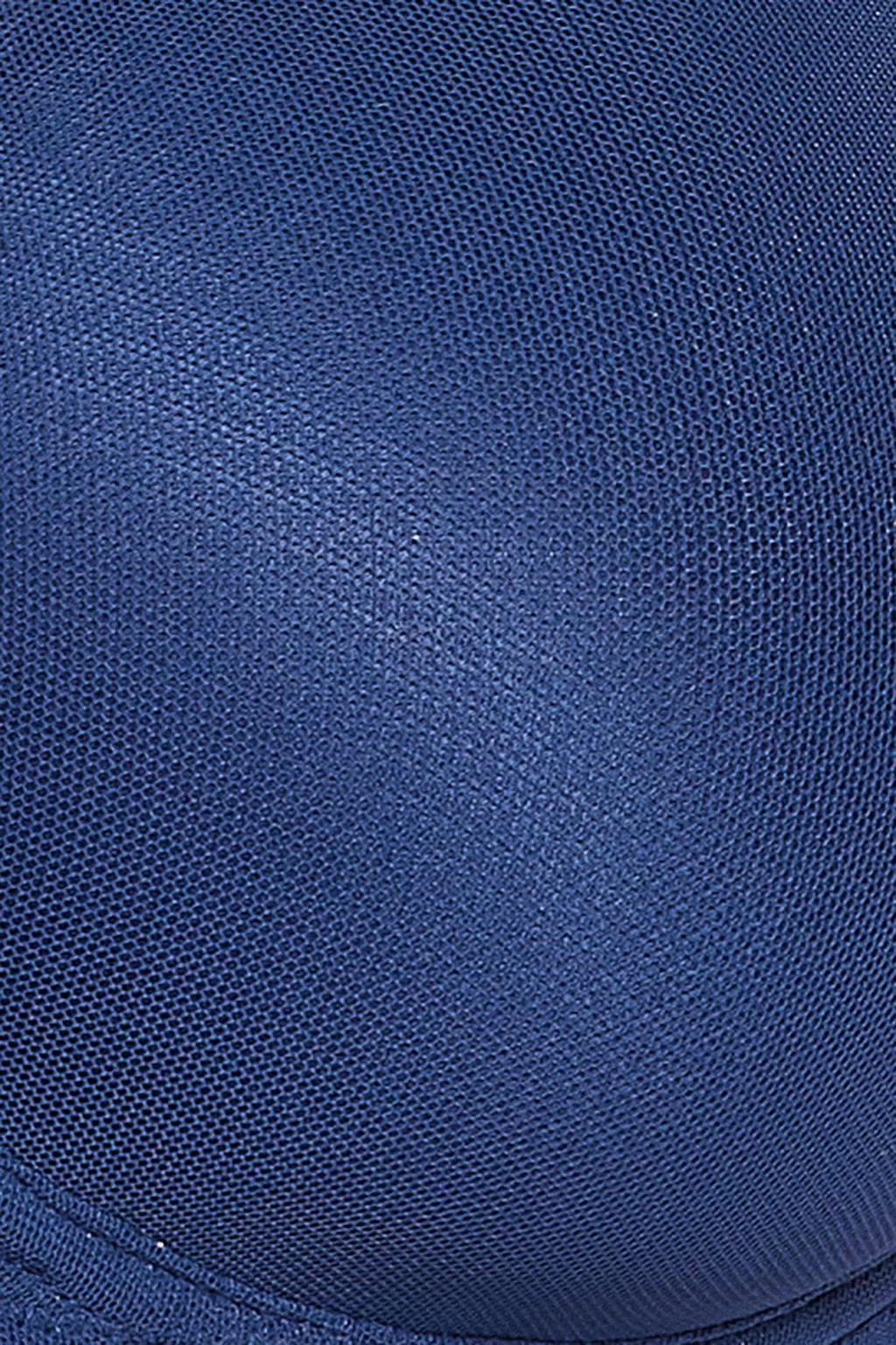 Padded Underwired Full Cup Multiway Strapless Balconette T-shirt Bra In Royal Blue - Image 5